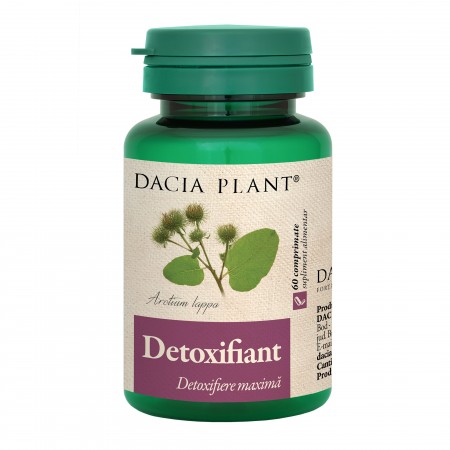 Detoxifiant Dacia Plant – 60 comprimate